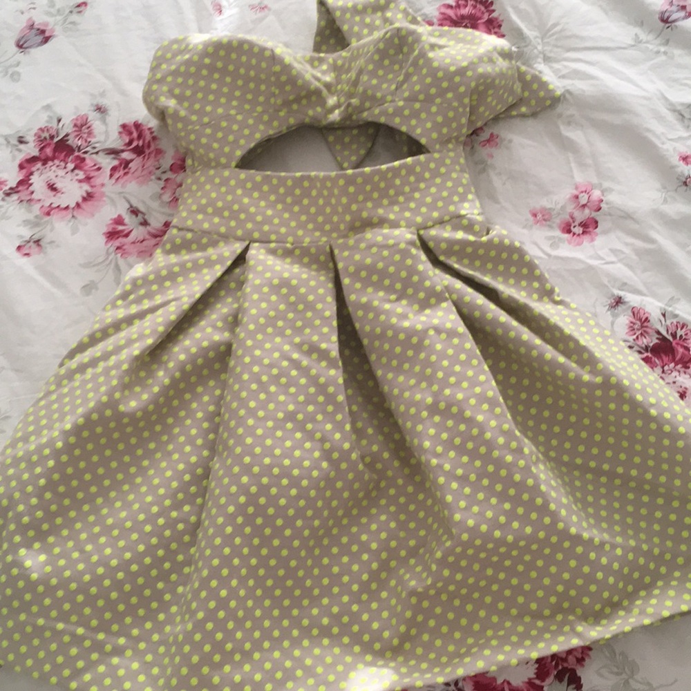 Asos Petites Polka Dot Dress. Size 1.